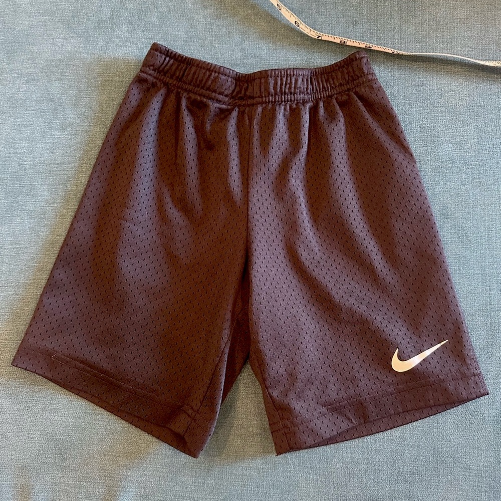 Kids Nike Black Mesh Shorts
